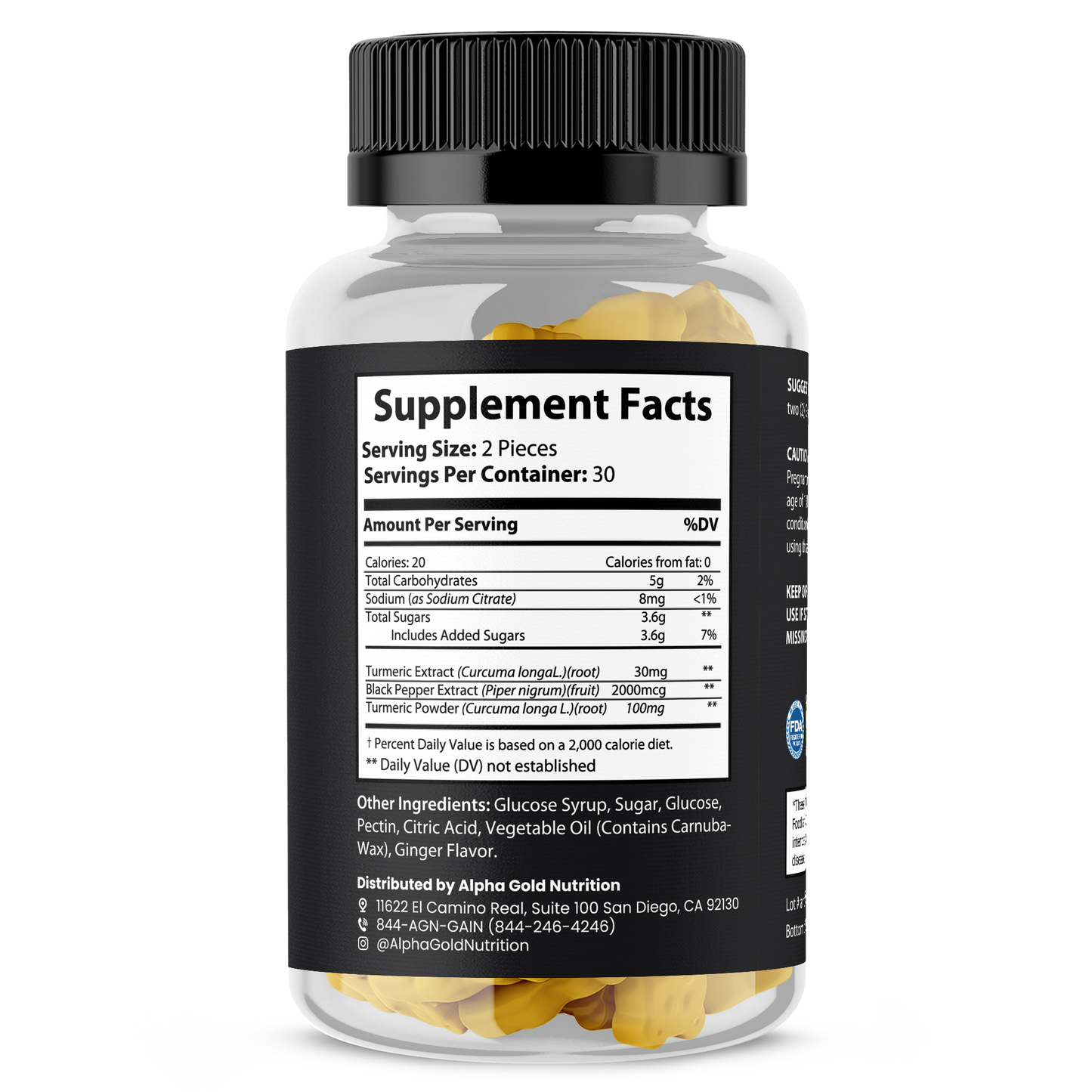 (Out of stock) Turmeric Gummies – Joint Wellness Support