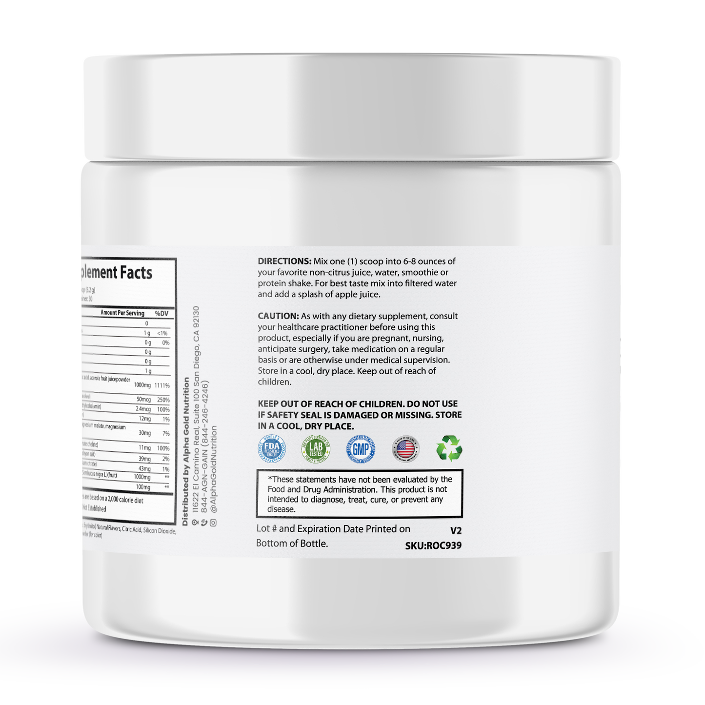 Elderberry with Zinc & Vitamin C – Natural Immune Defense