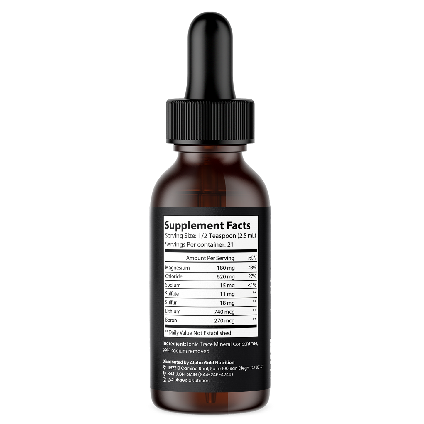 Trace Mineral Complex – Ionic Wellness Blend