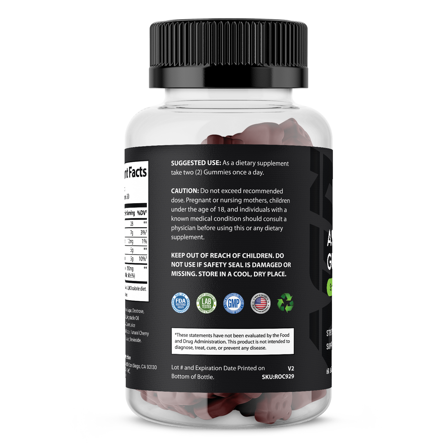 (Out of stock) Ashwagandha Gummies – Stress Support