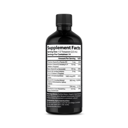 Vitamin B Complex – Fermented Life Force Blend