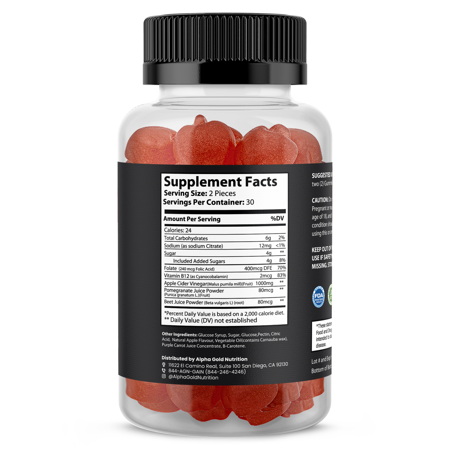 Apple Cider Vinegar Gummies – Daily Detox Support